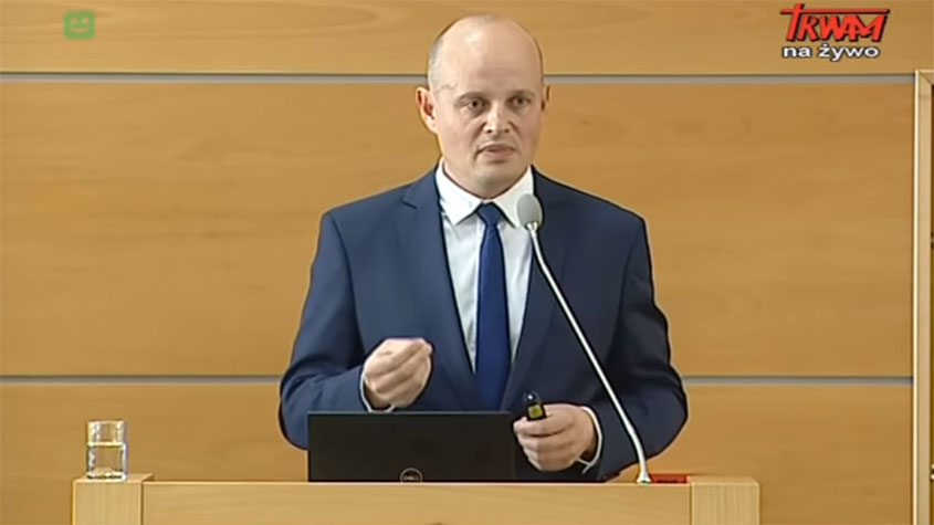 Konferencja naukowa w WSKSiM – wystąpienie prof. dr. hab. Pawła Piątkiewicza