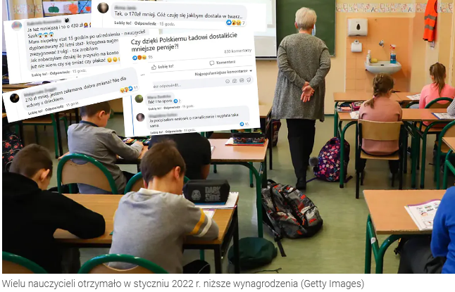 Pierwsze ofiary Polskiego Ładu. Nauczyciele pokazują cięcia w pensjach. „Rząd nie dał czasu na zapoznanie się z ustawą”