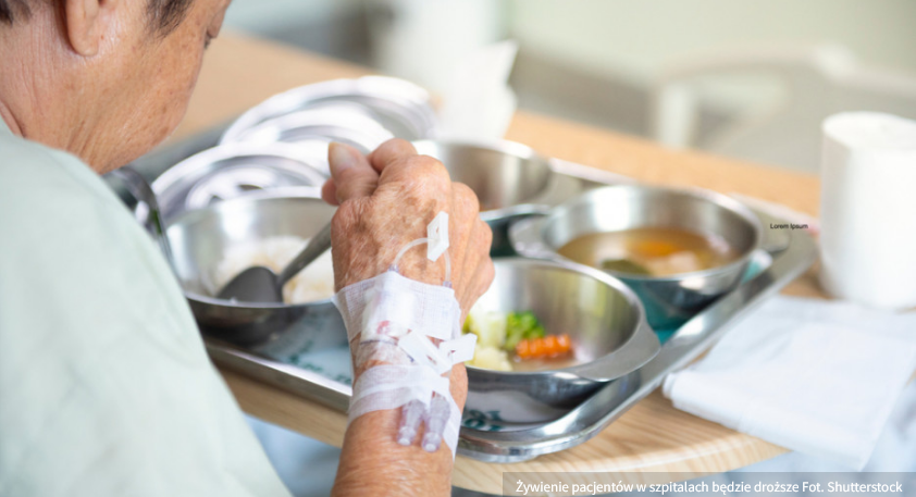 Potężny wzrost kosztów żywienia pacjentów w szpitalach. „Lepiej mieć własną kuchnię”