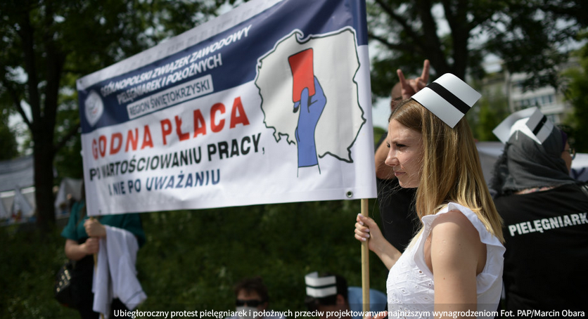 70 proc. pielęgniarek z najniższą pensją. Mają największe doświadczenie, ale są bez specjalizacji