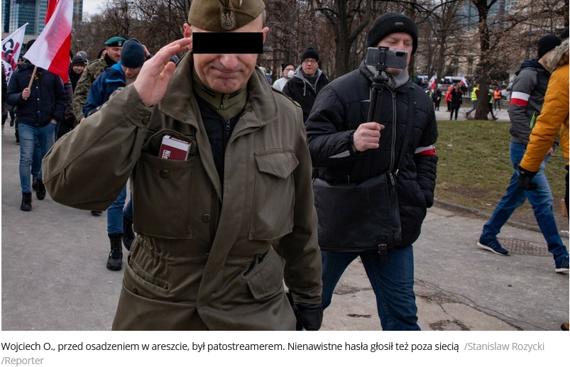 Wojciech O. zwolniony z aresztu. Groził śmiercią posłom PiS