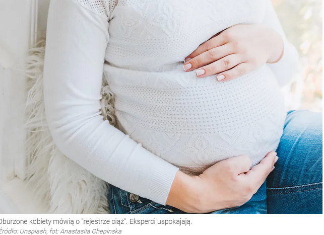 Niespodziewany głos w sprawie rejestru ciąż: znajduję jego dobre zastosowania