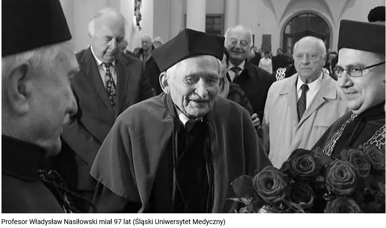 Zmarł wybitny lekarz. Prof. Władysław Nasiłowski miał 97 lat