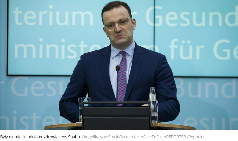 Były minister zdrowia Niemiec krytykuje sam siebie za działania w pandemii