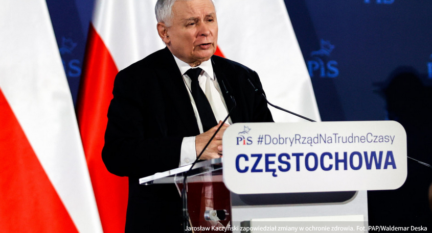 Kaczyński do lekarzy: środowisko mocno skonsolidowane i nie ma ich kim zastąpić. Zapowiada zmiany.