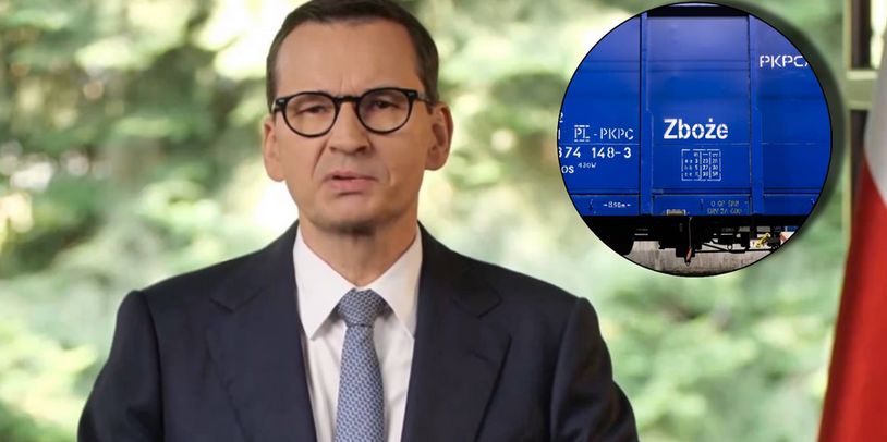 Orędzie premiera. Morawiecki tłumaczy się z decyzji ws. zboża i atakuje