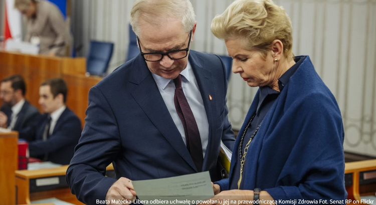 Senat przyjął skład nowej Komisji Zdrowia. Przewodniczącą ponownie Małecka-Libera